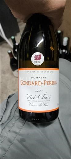 Burgundy Viré-clessé Domaine Gondard-Perrin Cœur de Vigne 2021