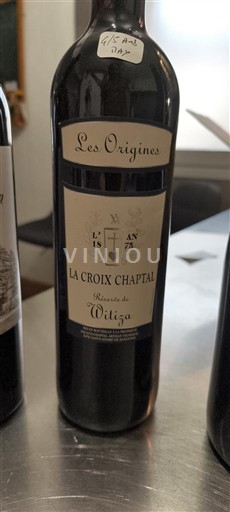 Languedoc Terrasses-du-larzac La Croix Chaptal Les Origines Réserve de Villiza 2018