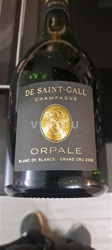 Champagne Šampanské Grand Cru Saint-Gall Orpale 2008