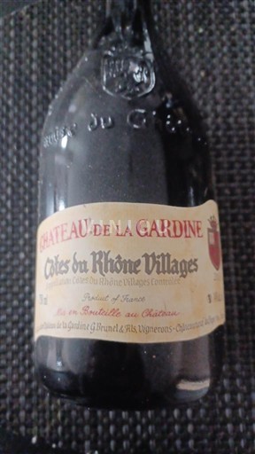 Rhône Valley Côtes du Rhône Villages Château La Gardine Non-Vintage