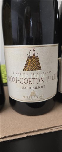 Burgundy Aloxe-Corton Premier Cru Pierre André Les Chaillots 2004