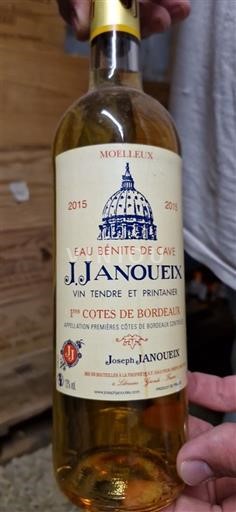 Bordeaux Premières-côtes-de-bordeaux J. Janoueix Eau Bénite de Cave 2015