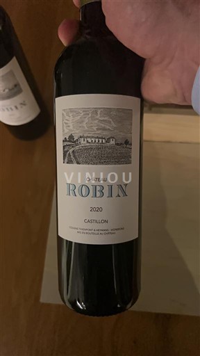 Bordeaux Castillon-côtes-de-bordeaux Château Robin 2020