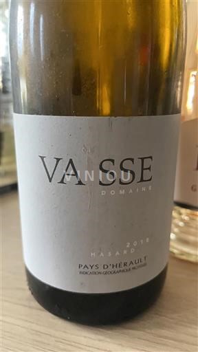 Languedoc Không được chỉ định Domaine Vasse Hasard 2018