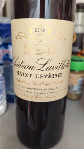 Bordeaux Saint-Estèphe Château Lavillotte 2019