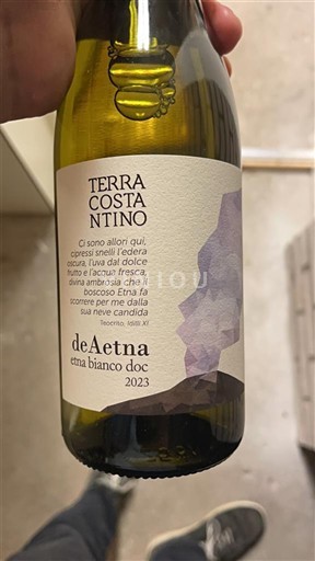 Kalábrie Cirò Bianco Terra Costantino deAetna 2023