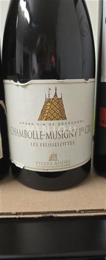 Borgoña Chambolle-Musigny Premier Cru Pierre André Les Feusselottes 2007