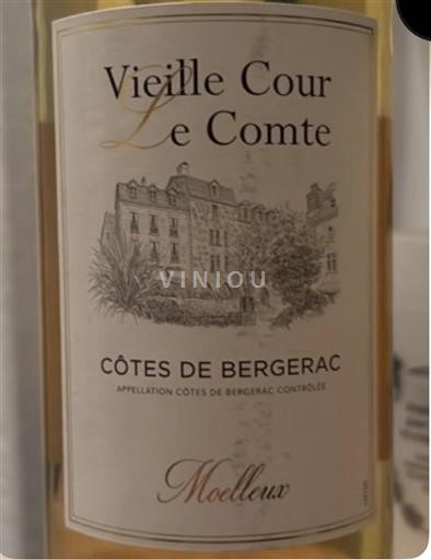 Tây Nam Côtes-de-bergerac Vieille Cour Le Comte 2018