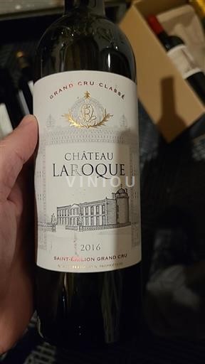 Burdeos Saint-Émilion Gran Cru Grand Cru Classé Château Laroque 2016