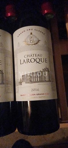 Bordeaux Saint-Émilion Grand Cru Grand Cru Classé Château Laroque 2016