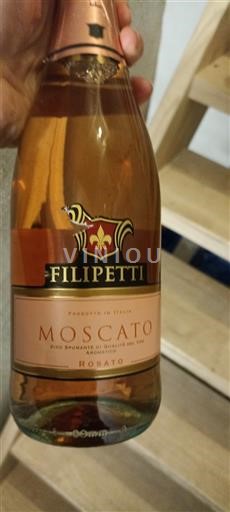 Piémont Dolcetto d'Asti Filipetti Moscato Rosato Non Millésimé