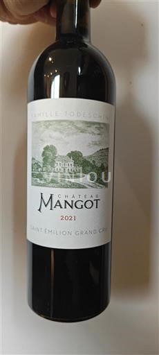 Burdeos Saint-Émilion Gran Cru Grand Cru Château Mangot 2021