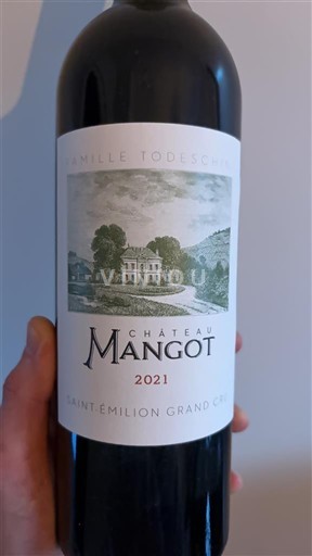 Bordeaux Saint-Émilion Grand Cru Grand Cru Château Mangot 2021