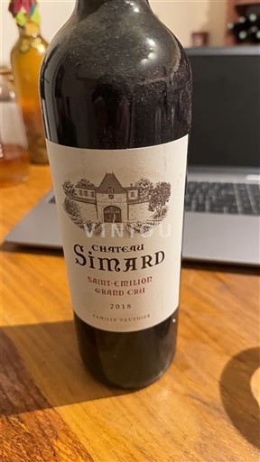 Bordeaux Saint-Émilion Grand Cru Grand Cru Château Simard 2018