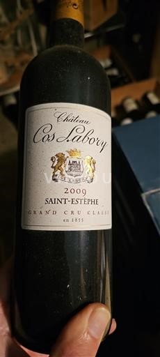 Bordeaux Saint-Estèphe Grand Cru Château Cos Labory 2009