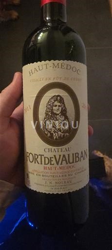 Bordeaux Haut-Médoc Château Fort de Vauban 2011