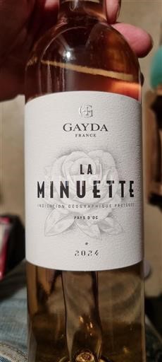 Languedoc-Roussillon Pays d'Oc Domaine Gayda La Minuette 2024