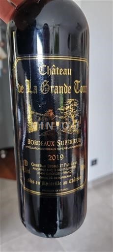 Bordeaux Bordeaux Supérieur Château La Grande Tour 2019