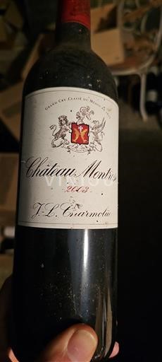 Bordeaux Saint-Estèphe Grand Cru Château Montrose 2003
