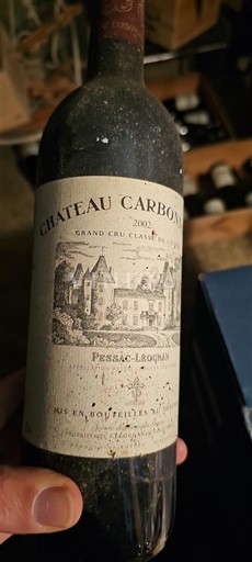 Bordeaux Pessac-Léognan Grand Cru Château Carbonnieux 2002