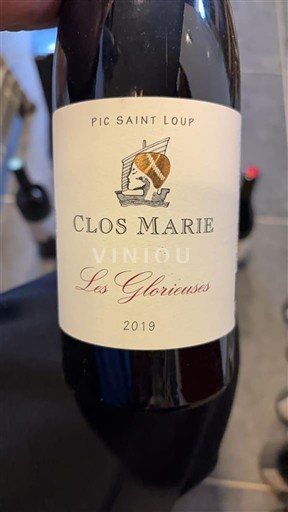 Langvedok Pic-saint-loup Clos Marie Les Glorieuses 2019