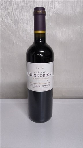 Bordeaux Saint-Émilion Grand Cru Grand Cru Château Mondorion 2016