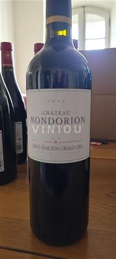 Bordeaux Saint-Émilion Grand Cru Grand Cru Château Mondorion 2016