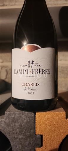Burgundi Chablis Dampt Frères Les Valsures 2023