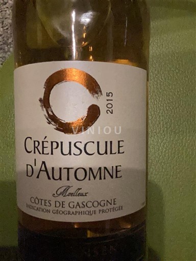 Sydväst Côtes de Gascogne Crépuscule Automne 2015