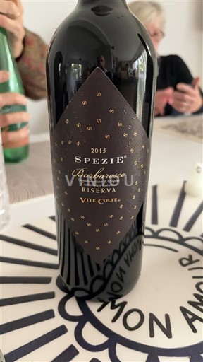 Piemonte Barbaresco Vite Colte Spezie Riserva 2015