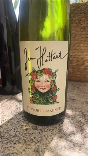 Alsace Gewurztraminer Jean Huttard 2016