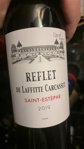 Bordeaux Saint-Estèphe Château Laffitte Carcasset Reflet 2019