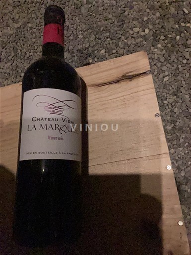 Languedoc Minervois Château Vidal La Marquise 2013