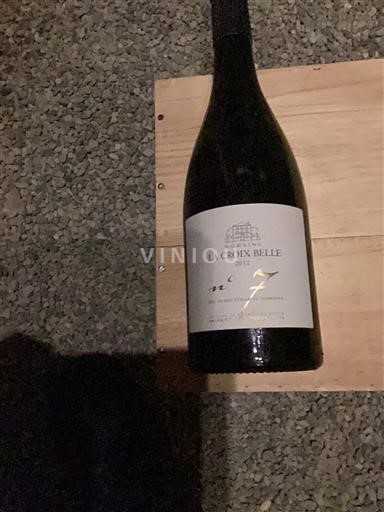 Languedoc in Roussillon Côtes de Thongue Domaine La Croix Belle N°7 2012