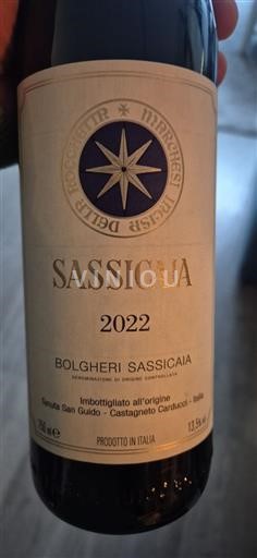 Toscana Não especificado Tenuta San Guido Sassicaia 2022