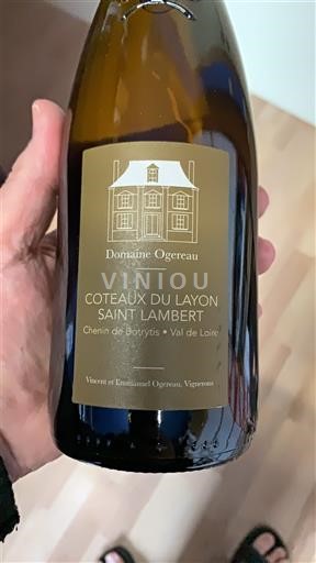 Loiren laakso Coteaux-du-Layon Domaine Ogereau Saint Lambert 2014