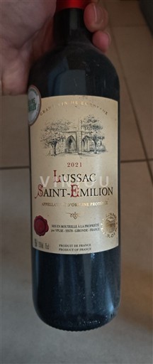 Bordeaux Lussac-saint-émilion L'Ame du Terroir 2021