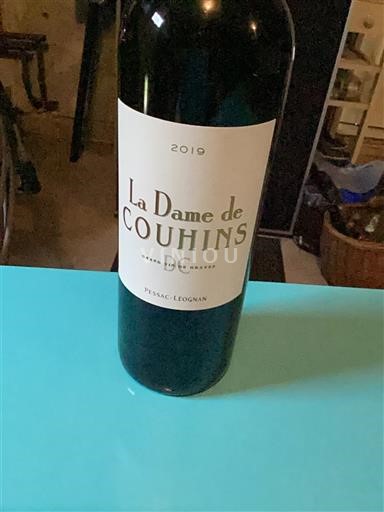 Bordeaux Pessac-Léognan Château Couhins La Dame de Couhins 2019