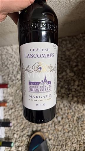 Burdeos Margaux Grand Cru Château Lascombes 2019