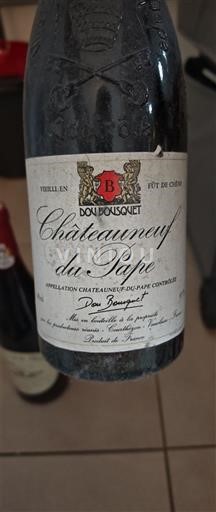 Rhônedalen Châteauneuf-du-Pape Domaine Bousquet Des Bosquet 1990