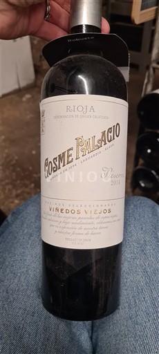 La Rioja Rioja Cosme Palacio Viñedos Viejos Reserva 2014