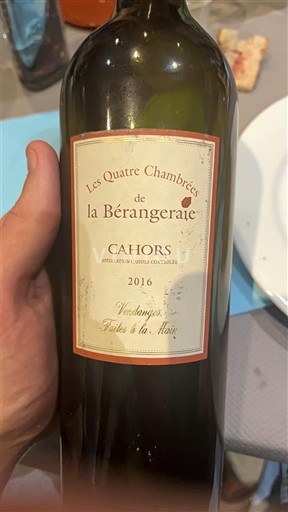 Sydväst Cahors Les Quatre Chambrées de la Bérangeraie 2016
