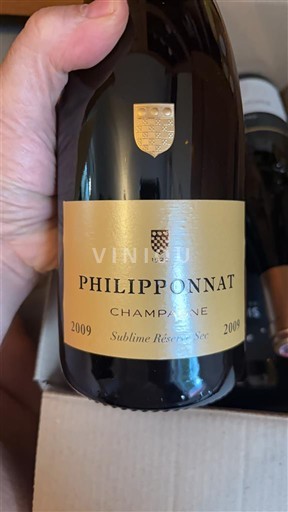 Champagne Šampanské Philipponnat Sublime Réserve Sec 2009