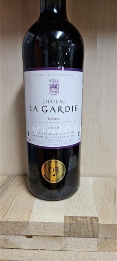 Bordeaux Médoc Château La Gardie 2014