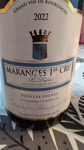 Bourgogne Maranges Premier Cru Domaine Bussy Les Loyères 2022