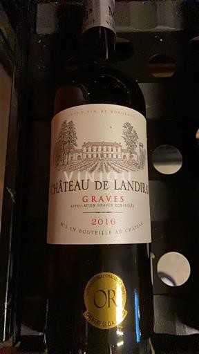 Bordeaux Graves Château Landiras 2016