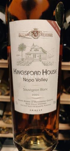 Kalifornijske AVA Napa Valley Kingsford House 2005