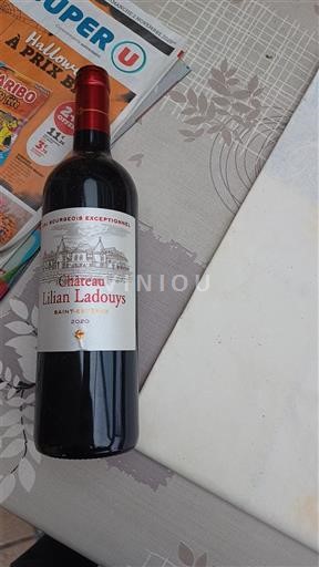 Bordeaux Saint-Estèphe Cru Bourgeois Château Lilian Ladouys 2020