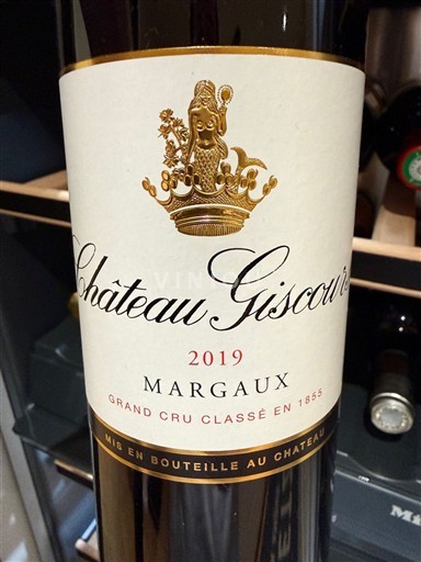 Bordeaux Margaux Grand Cru Giscours 2019