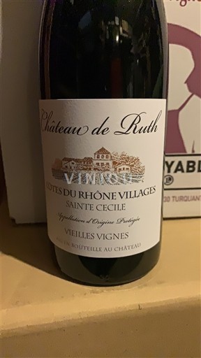 Rhône Valley Côtes du Rhône Villages Château Ruth Vieilles Vignes 2024